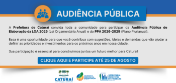 AUDIÊNCIA PÚBLICA  LOA 2026 – PPA 2026